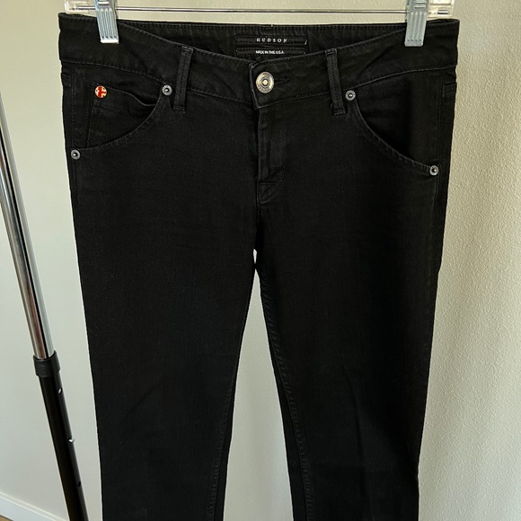 Hudson Signature Mid Rise Bootcut Jeans - Picture 4 of 7